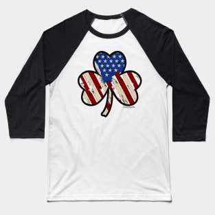 Kiss Me...I am American - Black! Baseball T-Shirt